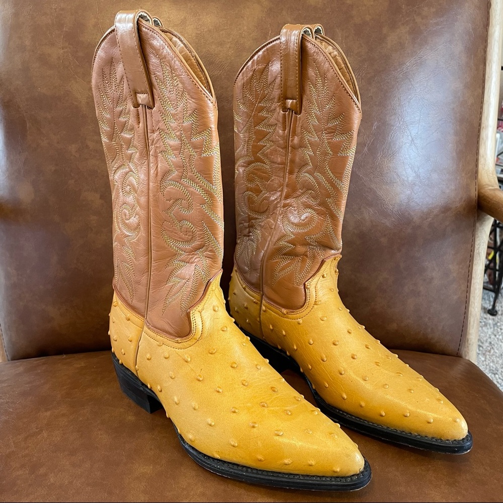 Je-ver leather cowboy boots